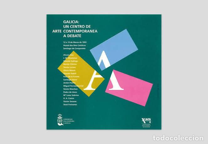 Libros de segunda mano: Galicia: un Centro de Arte Contempor&aacute;nea a Debate - Mar&iacute;a Luisa Sobrino Manzanares - Consello da Cul