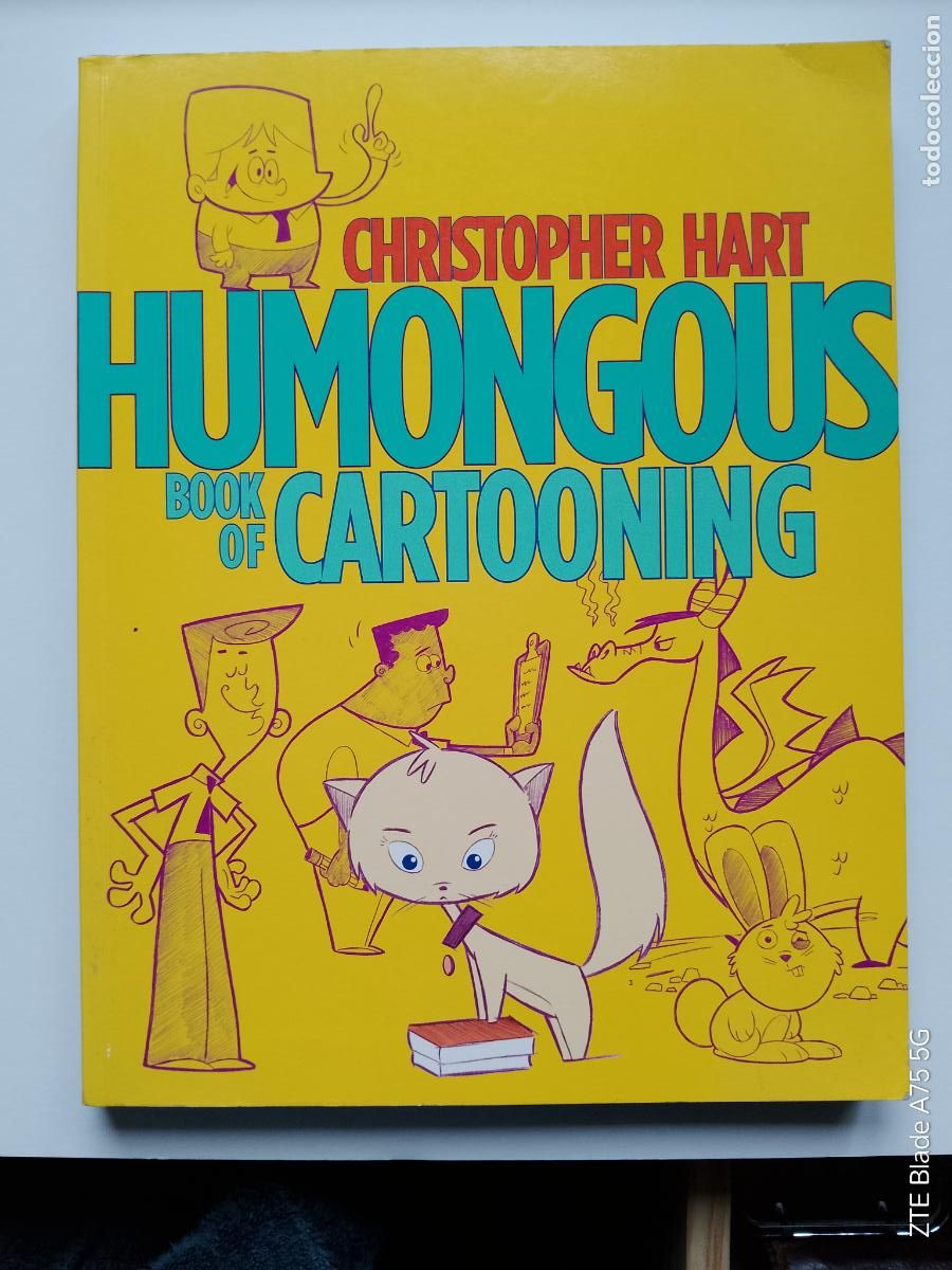 Libros de segunda mano: Humongous Book of Cartooning (Christopher Hart. Watson-Guptill, 2009) Dise&ntilde;o cartoons, animacion