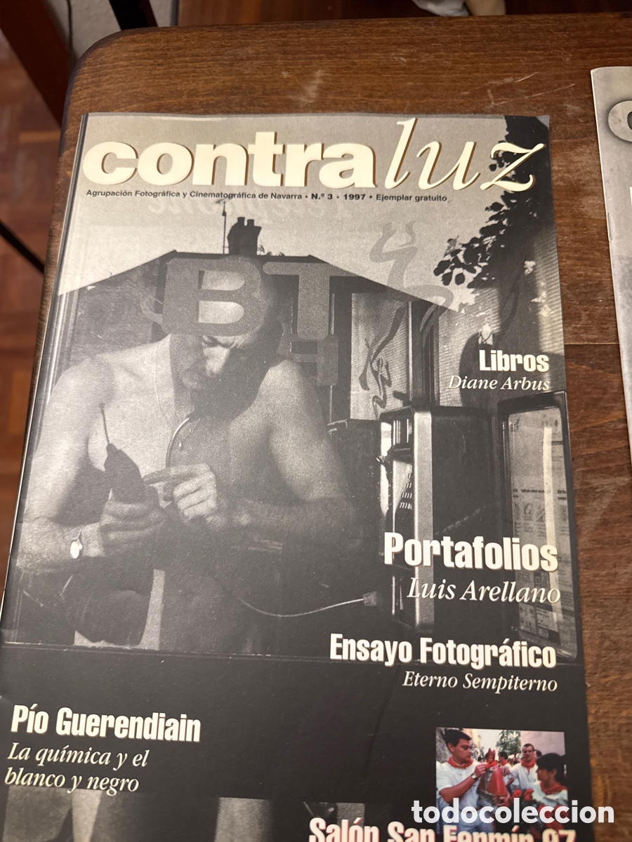 Libros de segunda mano: Lote 10 Revistas y Libros de Fotograf&iacute;a Contraluz (AFCN Navarra) - Autores Clav