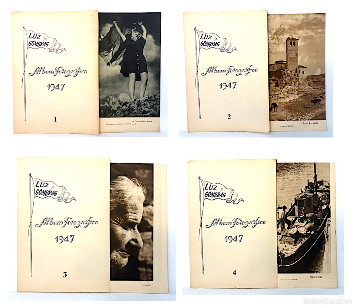 Gebrauchte B&uuml;cher: Luz y Sombras. Album Fotogr&aacute;fico 1947 : 1, 2, 3 y 4. (Fotograf&iacute;a Espa&ntilde;ola. Postguerra. Edi Biblis