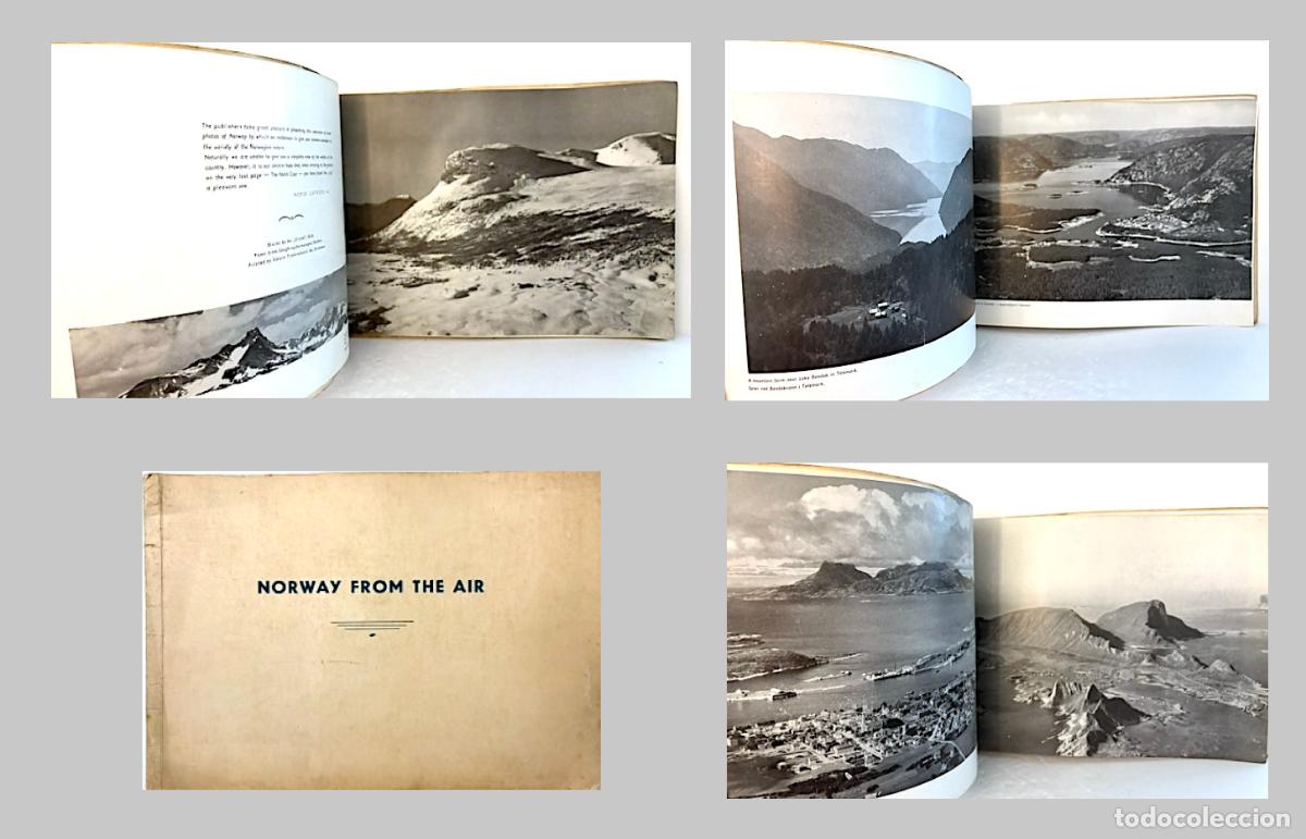 Libros de segunda mano: Norway From the Air. (Album. Fotograf&iacute;a a&eacute;rea de Noruega. Nils Romnaes. (Norks Luftfoto. Oslo)