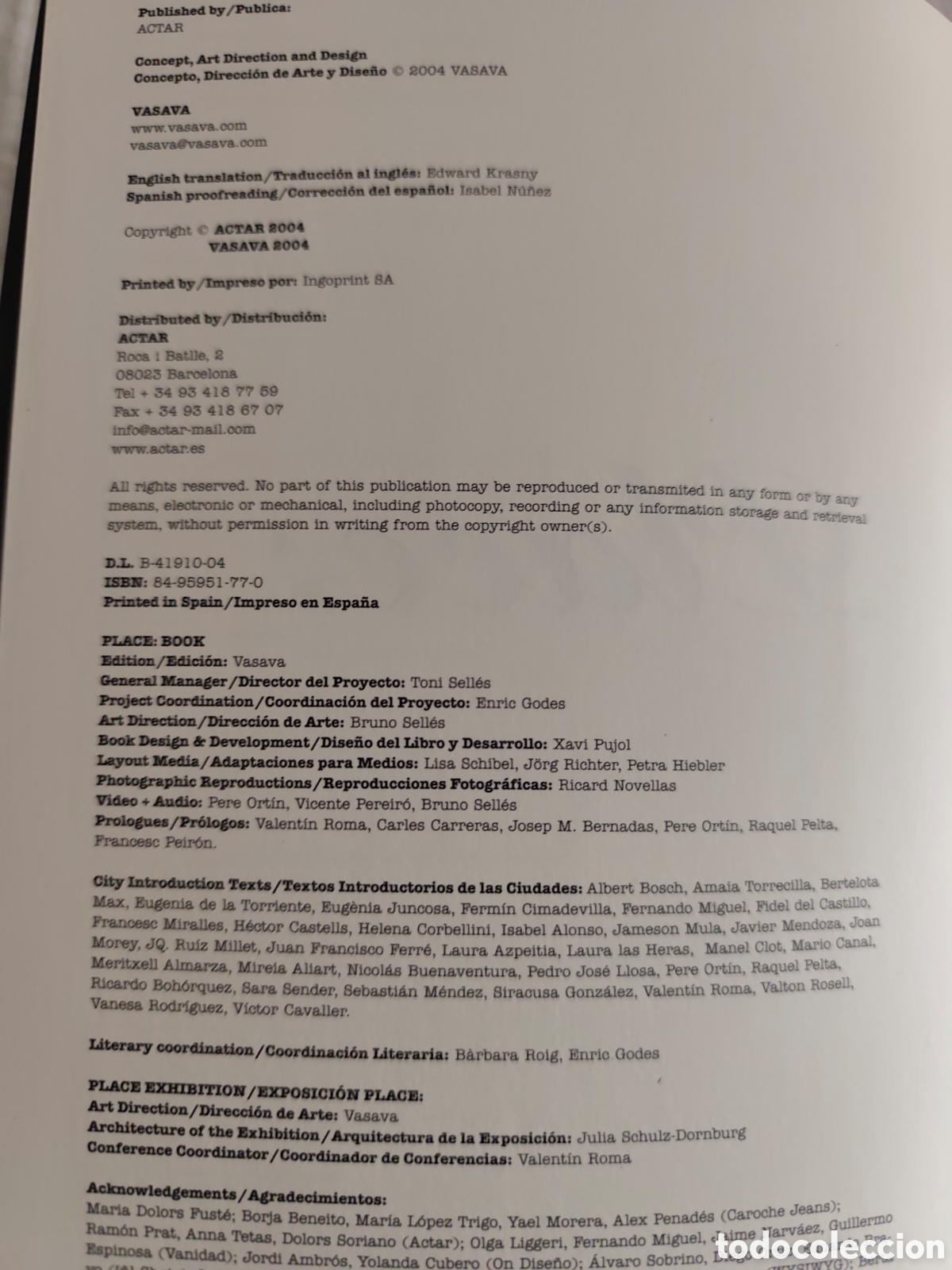 Libros de segunda mano: Libro de Vasava, Place - Foto 2