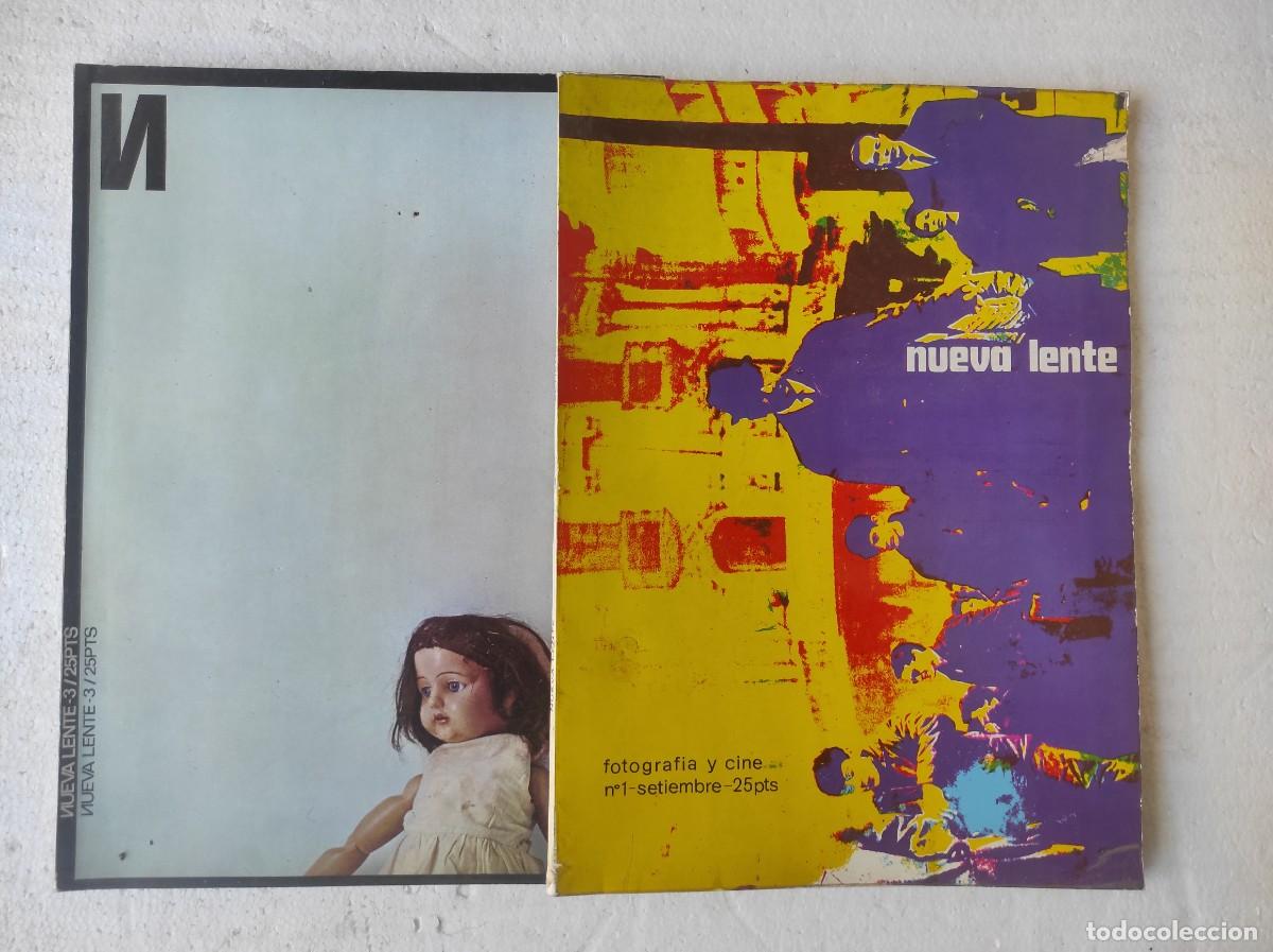 Libros de segunda mano: lote 2 REVISTAS NUEVA LENTE 1972, 1 y 3