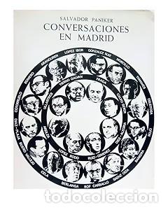 Libros de segunda mano: Conversaciones en Madrid - Salvador P&aacute;niker Alemany - Editorial Kair&oacute;s - Documento