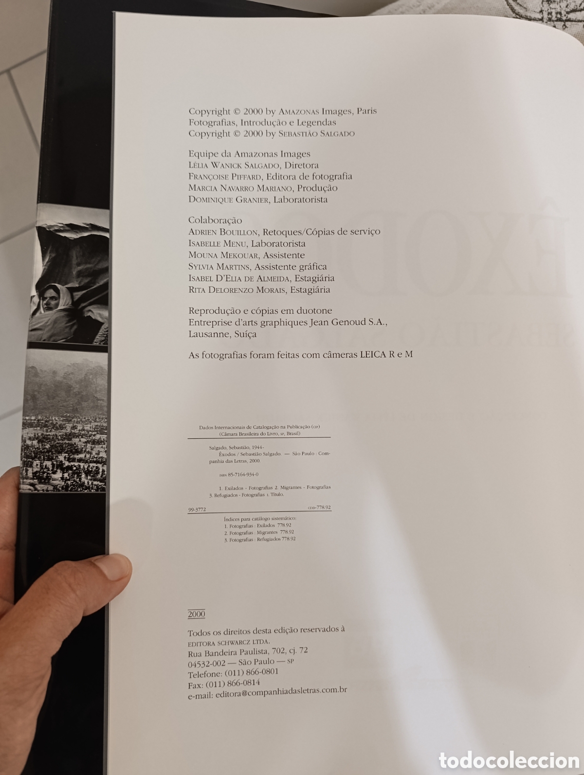 Libros de segunda mano: &Eacute;xodos: Sebastiao Salgado - Foto 2
