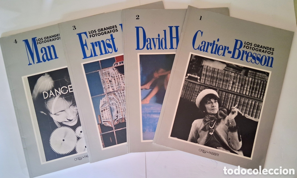 Libros de segunda mano: Lote 9 Libros Los Grandes Fotografos Ediciones Orbis 1990 - Con Etiquetas 100 Pesetas