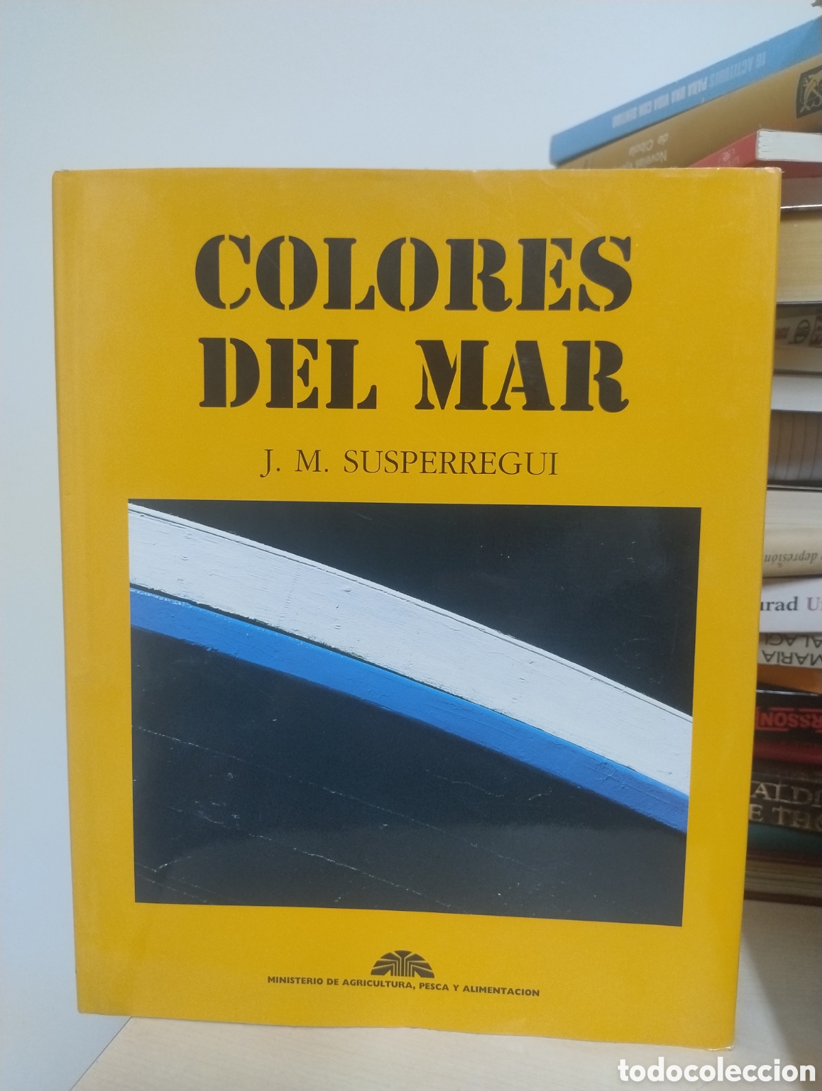 Libros de segunda mano: Colores del mar &ndash; J. M. Susperregui &ndash; Fotograf&iacute;a y arte del Cant&aacute;brico