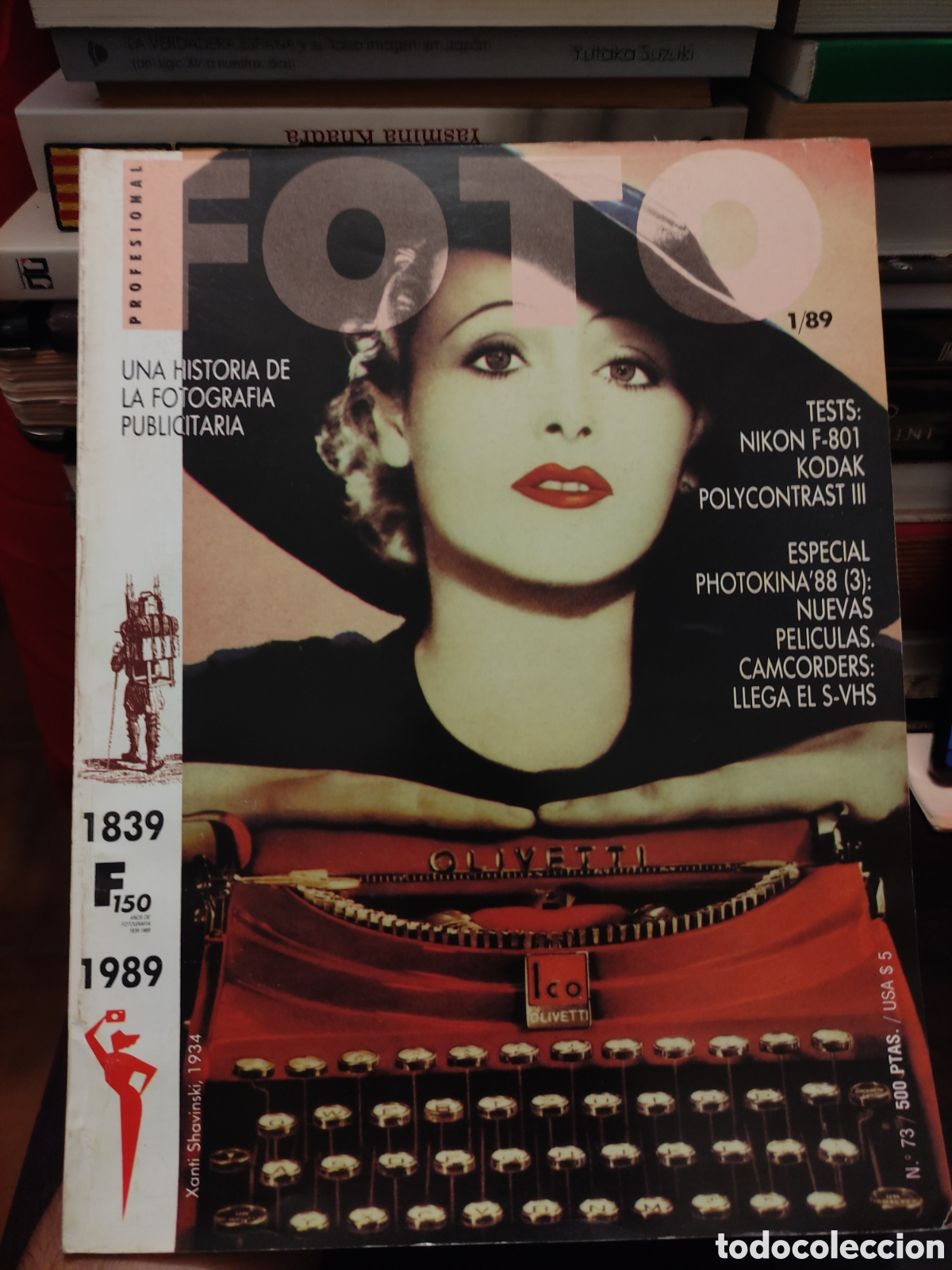Libros de segunda mano: PROFESIONAL FOTO N&deg;73 ENERO 1989