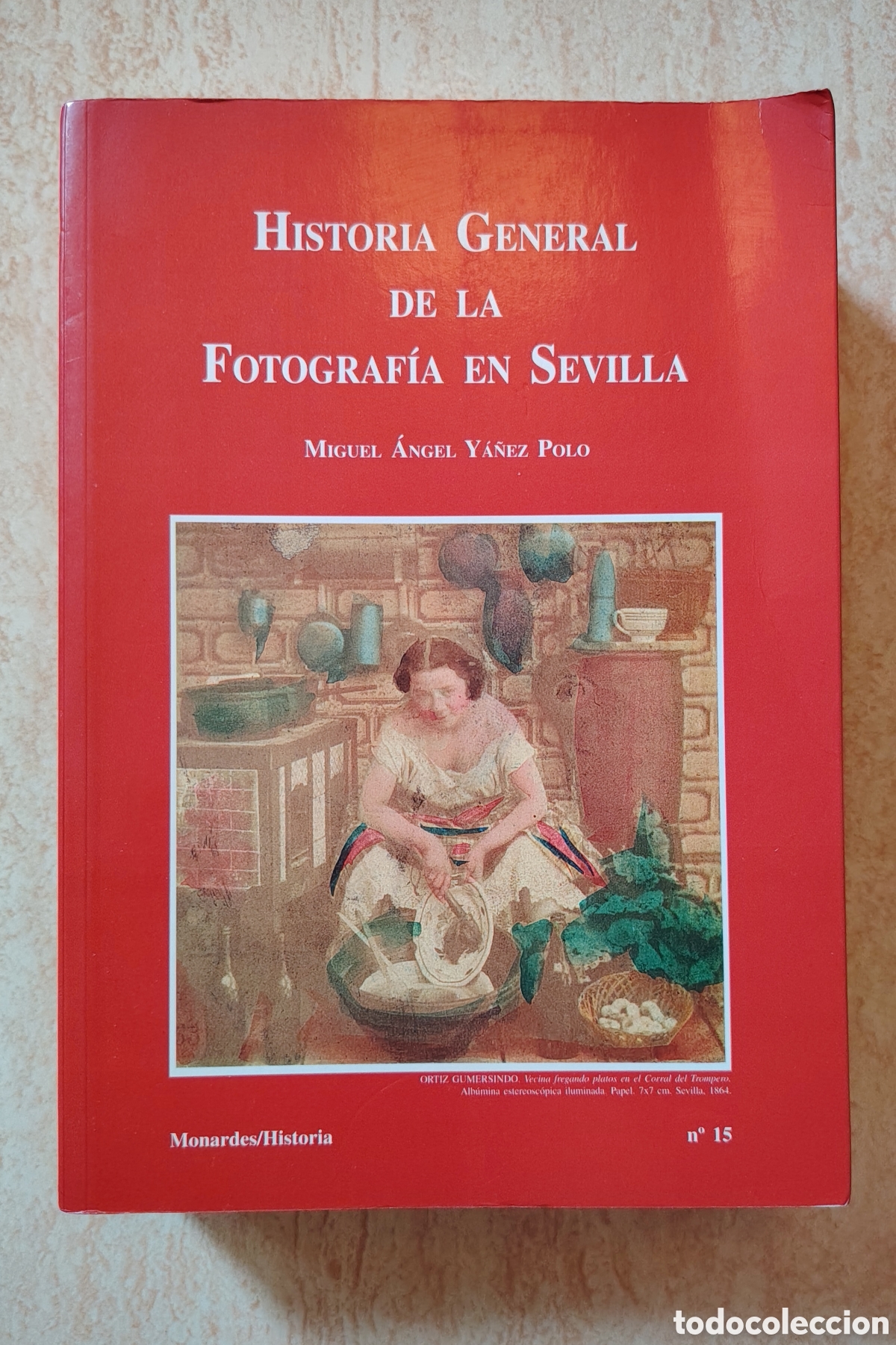 Libros de segunda mano: Historia General de la Fotograf&iacute;a en Sevilla - Miguel &Aacute;ngel Y&aacute;&ntilde;ez Polo - 1997 Monardes - BUEN ESTADO