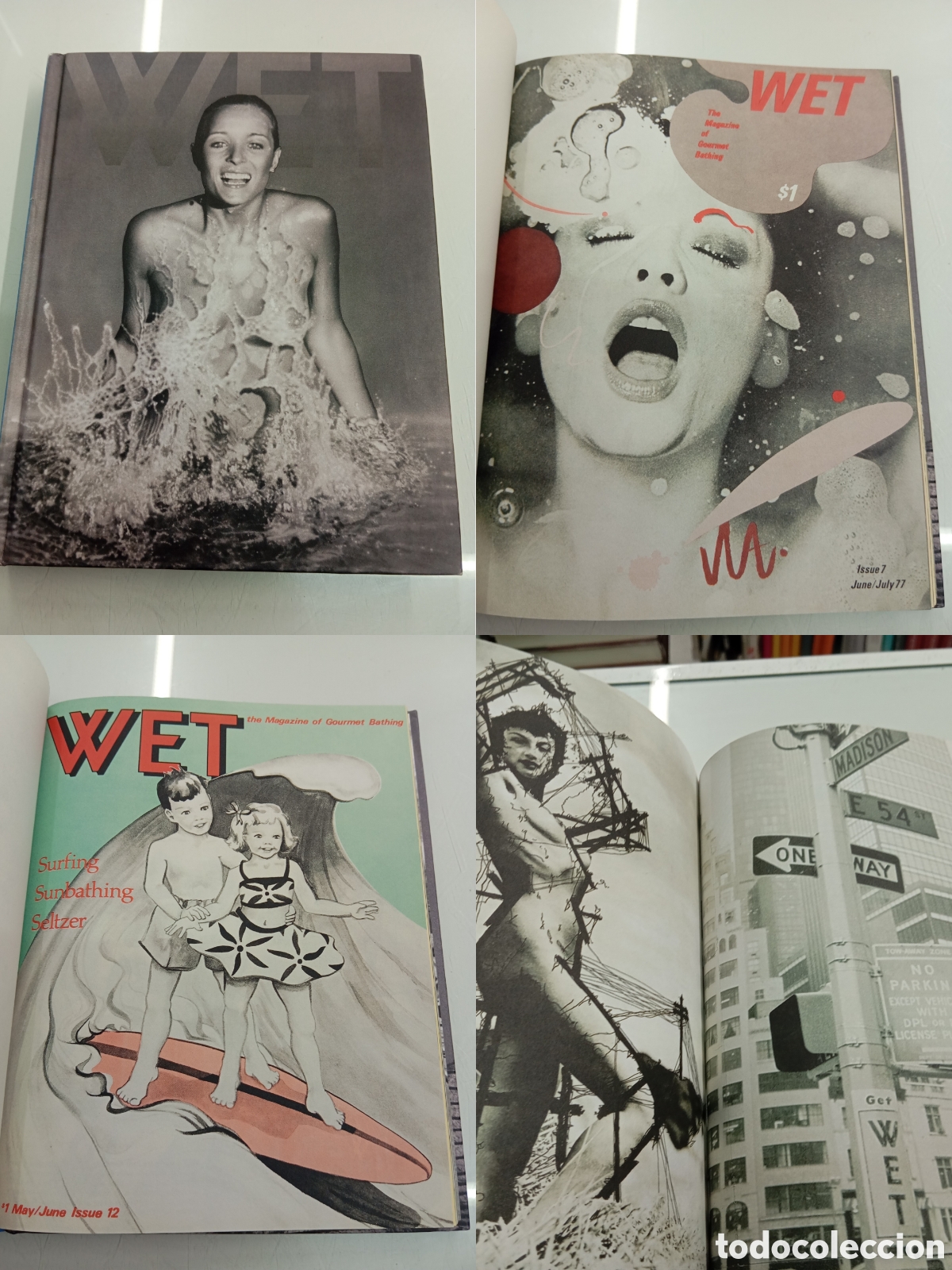 Libros de segunda mano: MAKING WET THE MAGAZINE OF GOURMET BATHING Leonard Koren REVISTA ' 70 MEMORIAS FOTOGRAFIA VANGUARDIA