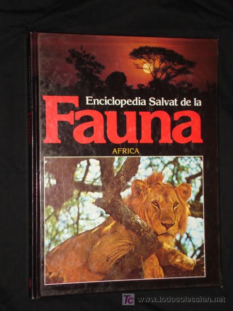 Second hand encyclopedias: FAUNA N&ordm; 1 - AFRICA - ENCICLOPEDIA SALVAT - TAPAS DURAS IMPECABLE - FOTOS ADICIONALES