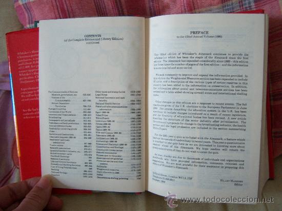 Enciclopedias de segunda mano: WHITAKER&acute;S ALMANACK 1990 - Foto 4