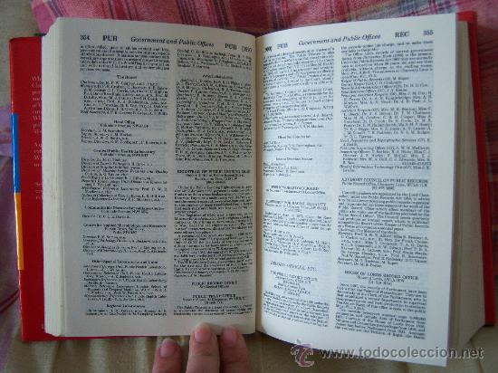 Enciclopedias de segunda mano: WHITAKER&acute;S ALMANACK 1990 - Foto 8
