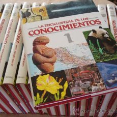Enciclopedias de segunda mano: LA ENCICLOPEDIA DE LOS CONOCIMIENTOS, COMPLETA 16 VOLS. - OCEANO, 1992.