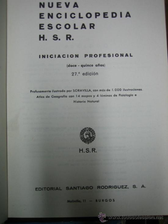 Enciclopedias de segunda mano: ENCICLOPEDIA ESCOLAR - Foto 3