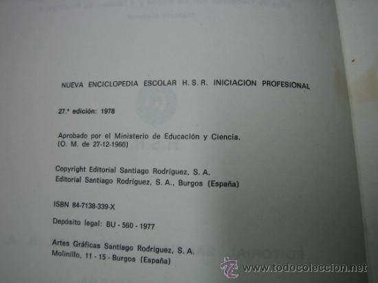 Enciclopedias de segunda mano: ENCICLOPEDIA ESCOLAR - Foto 4