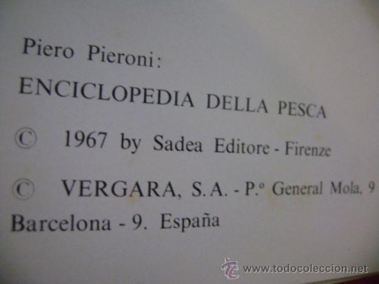 Enciclopedias de segunda mano: Enciclopedia de la Pesca, Vergara - Foto 6