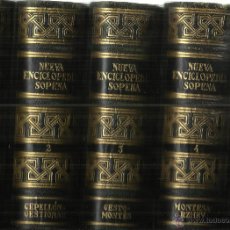 Enciclopedias de segunda mano: NUEVA ENCICLOPEDIA SOPENA. EDITORIAL RAMÓN SOPENA. 5 TOMOS. BARCELONA. 1989