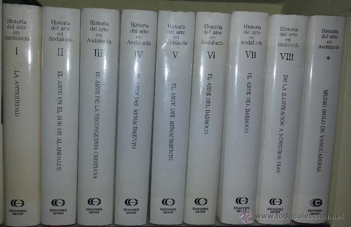 Second hand encyclopedias: HISTORIA DEL ARTE EN ANDALUCIA DIRIGIDA POR DON ENRIQUE PAREJA LOPEZ - 8 TOMO + 1 DE VANGUARDIAS
