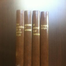 Enciclopedias de segunda mano: CUATRO LIBROS COLECCION COMPRENDER-SABER-ACTUAR - EDICIONES MENSAJERO - BILBAO - 1976