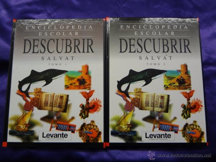 Second hand encyclopedias: ENCICLOPEDIA ESCOLAR DESCUBRIR.SALVAT.1998