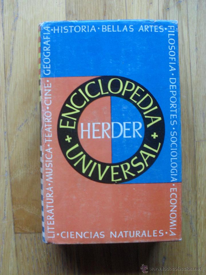 Enciclopedia Herder Universal, 1965 - Comprar Enciclopedias En ...