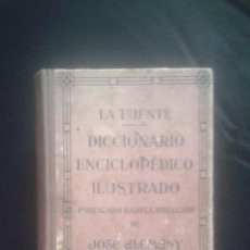 Enciclopedias de segunda mano: DICCIONARIO ENCICLOPÉDICO ILUSTRADO DE LA LENGUA ESPAÑOLA. JOSÉ ALEMANY. ED. SOPENA, 1939. Lote 49903309
