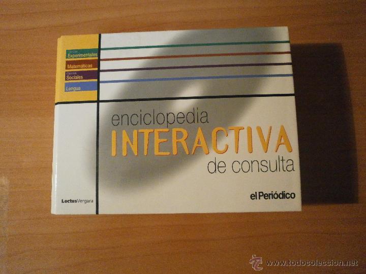 Enciclopedias de segunda mano: ENCICLOPEDIA INTERACTIVA DE CONSULPAS TEMAS EN EL INTERIOR - Foto 1
