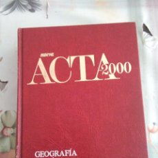 Enciclopedias de segunda mano: NUEVA ACTA 2000 GEOGRAFÍA Y PAÍSES. VOL. 6- EST18B1. Lote 57008494