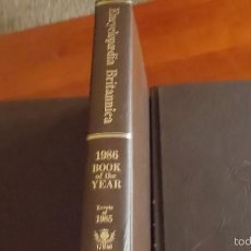Enciclopedias de segunda mano: ENCYCLOPAEDIA BRITANNICA BOOK OF THE YEAR 1986. Lote 59764884