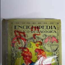 Enciclopedias de segunda mano: ANTIGUA ENCICLOPEDIA - CICLICO - PEDAGOGIA - GRADO MEDIO - NUEVA EDICION - AÑO 1936 -. Lote 77245701
