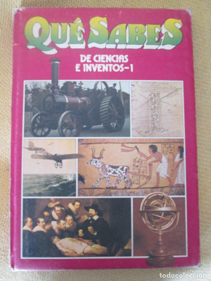 Enciclopedias de segunda mano: QUE SABES DE CIENCIAS E INVENTOS 1 - Foto 1