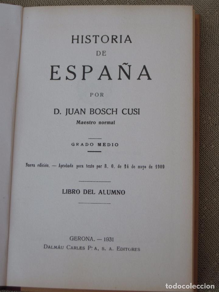 Enciclopedias de segunda mano: HISTORIA DE ESPA&Ntilde;A - FACSIMIL. - Foto 2