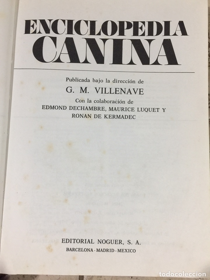 Enciclopedias de segunda mano: Enciclopedia canina - Foto 2