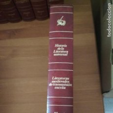 Livres d'occasion: HISTORIA DE LA LITERATURA UNIVERSAL PLANETA TOMO 3 LITERATURAS MEDIEVALES DE TRANSICIÓN ESCRITA. Lote 99129571