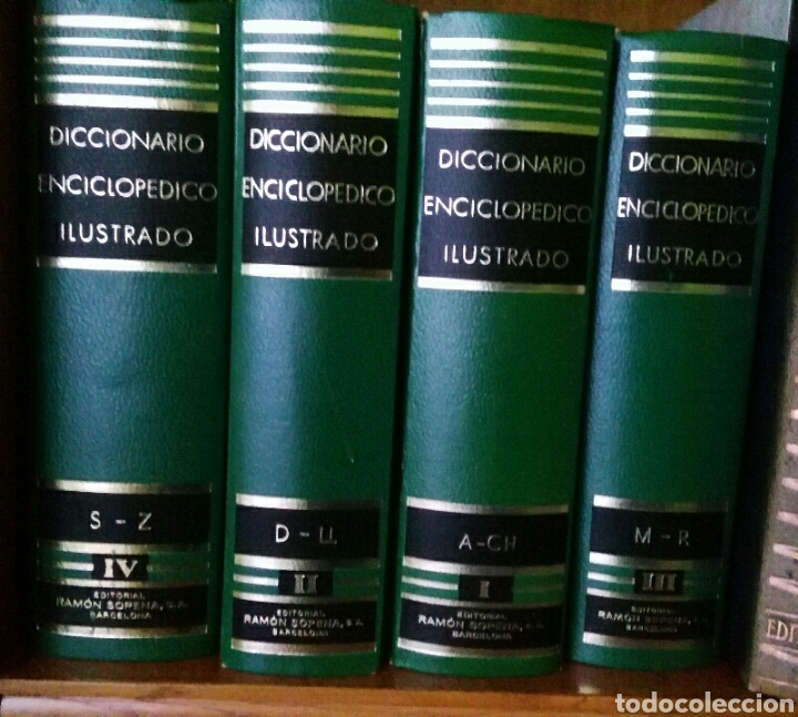 Livres d'occasion: Diccionario enciclop&eacute;dico ilustrado Ram&oacute;n Sopena