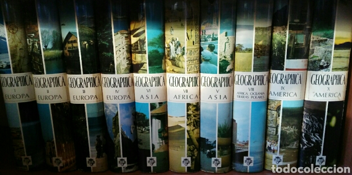 Livres d'occasion: Geographica. Enciclopedia 10 vols.