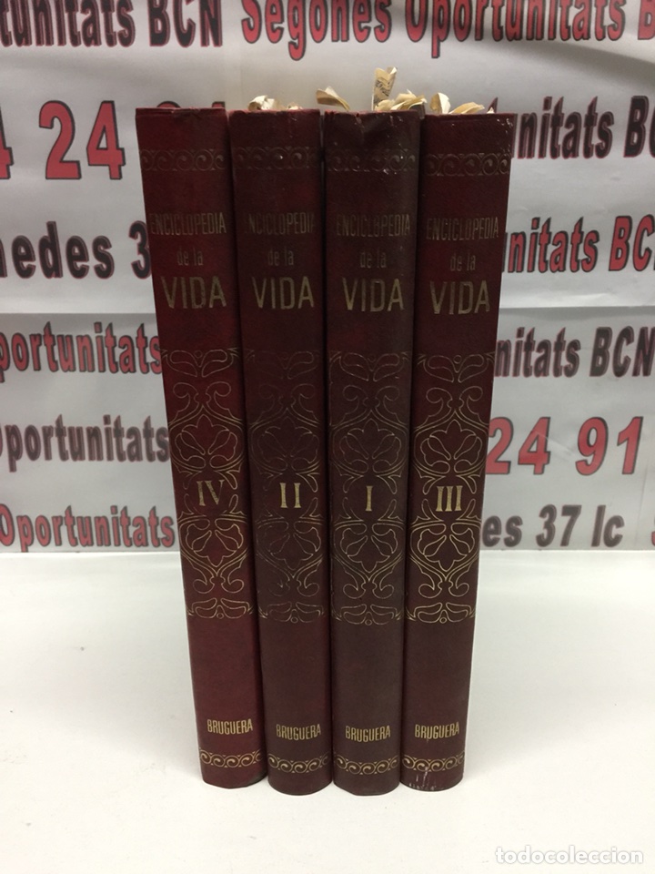 Livres d'occasion: 4 tomos Enciclop&eacute;dia de la Vida de Bruguera de 1970