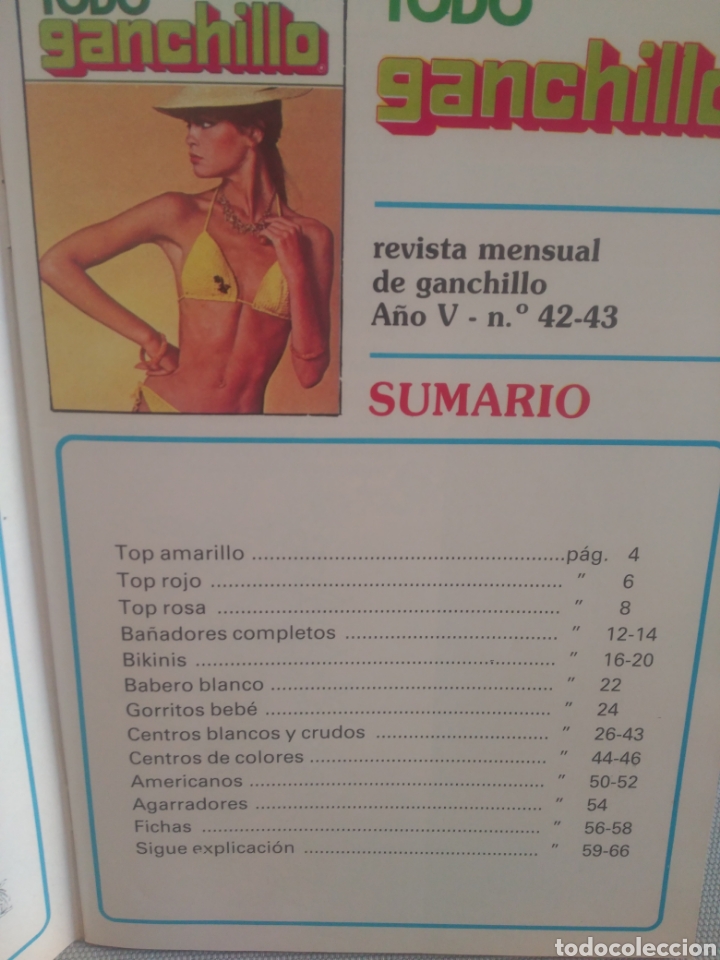 Enciclopedias de segunda mano: Todo ganchillo n&uacute;mero 42 43 - Foto 3