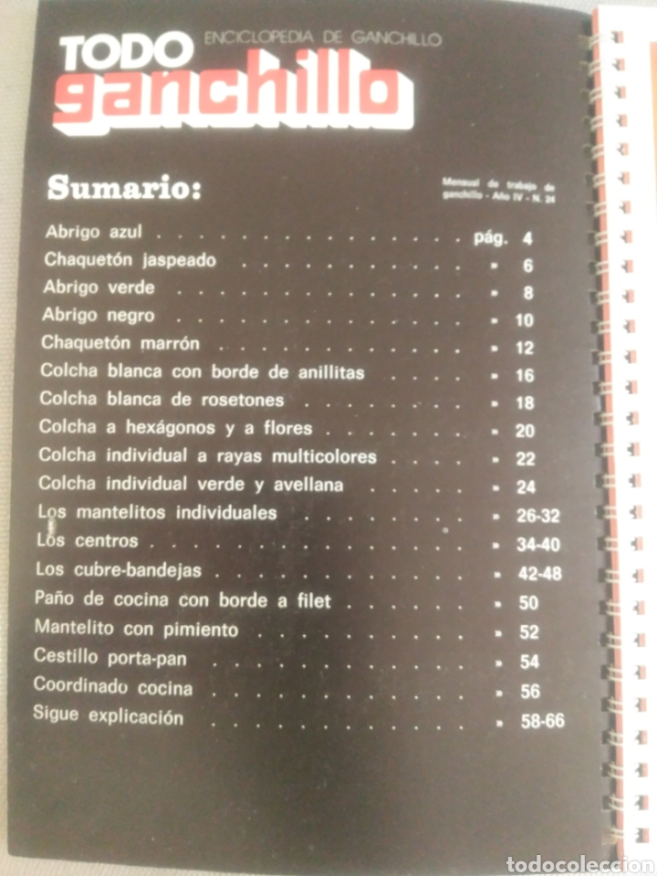 Enciclopedias de segunda mano: Todo ganchillo n&uacute;mero 24 - Foto 3