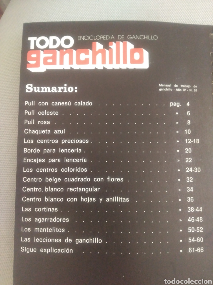 Enciclopedias de segunda mano: Todo ganchillo n&uacute;mero 26 - Foto 3
