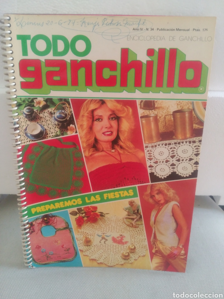 Enciclopedias de segunda mano: Todo ganchillo n&uacute;mero 34 - Foto 1