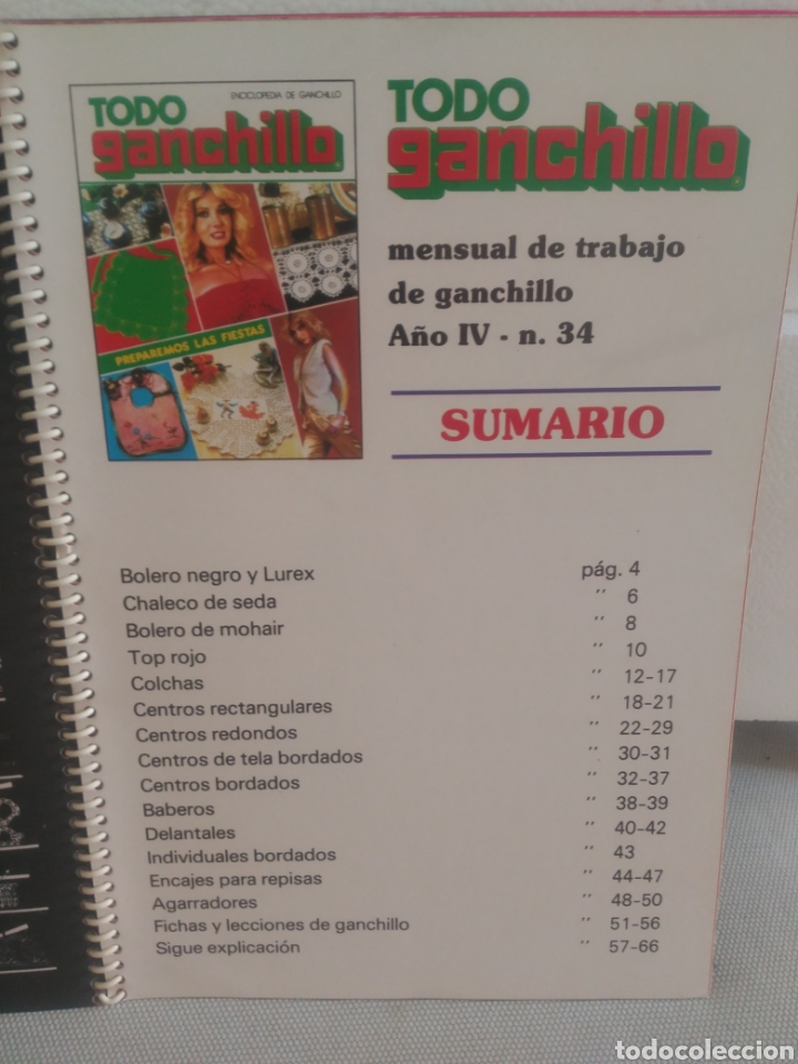Enciclopedias de segunda mano: Todo ganchillo n&uacute;mero 34 - Foto 3