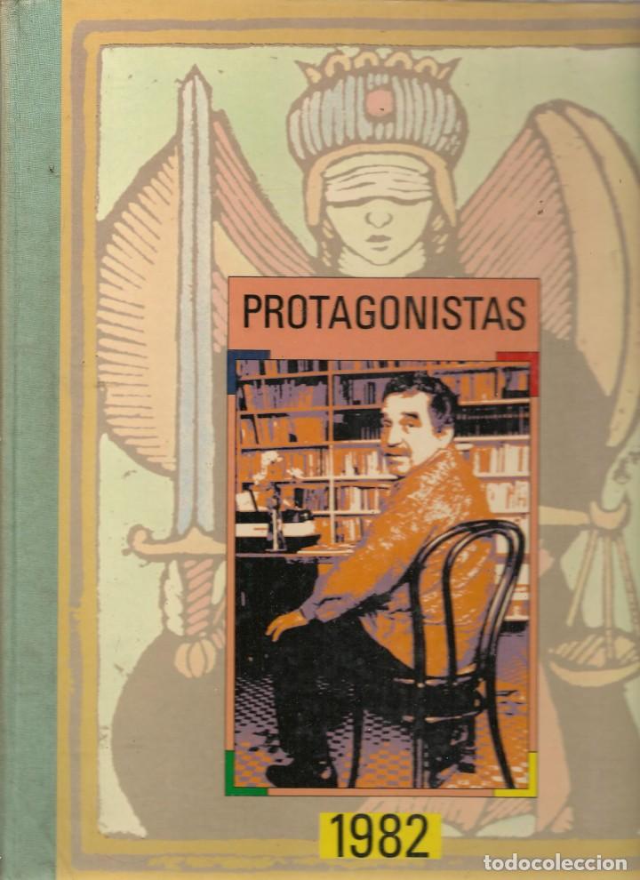 Enciclopedias de segunda mano: PROTAGONISTAS 1982. DIFUSORA DE CULTURA. (PTA) - Foto 1