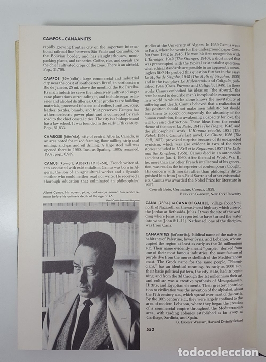 Enciclopedias de segunda mano: ENCYCLOPEDIA INTERNATIONAL. 20 TOMOS. EDIT GROLIER. U.S.A. 1963. - Foto 6 - 145484426