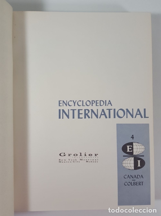 Enciclopedias de segunda mano: ENCYCLOPEDIA INTERNATIONAL. 20 TOMOS. EDIT GROLIER. U.S.A. 1963. - Foto 7 - 145484426