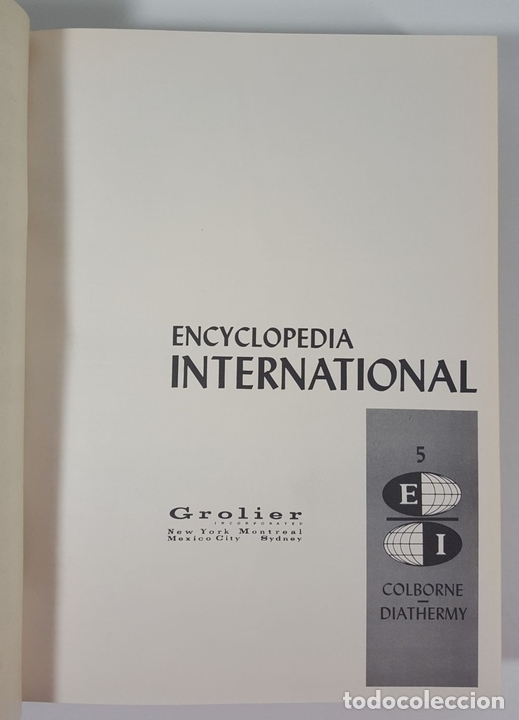 Enciclopedias de segunda mano: ENCYCLOPEDIA INTERNATIONAL. 20 TOMOS. EDIT GROLIER. U.S.A. 1963. - Foto 9 - 145484426