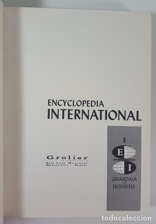 Enciclopedias de segunda mano: ENCYCLOPEDIA INTERNATIONAL. 20 TOMOS. EDIT GROLIER. U.S.A. 1963. - Foto 15 - 145484426
