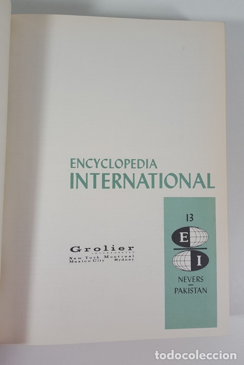 Enciclopedias de segunda mano: ENCYCLOPEDIA INTERNATIONAL. 20 TOMOS. EDIT GROLIER. U.S.A. 1963. - Foto 25 - 145484426