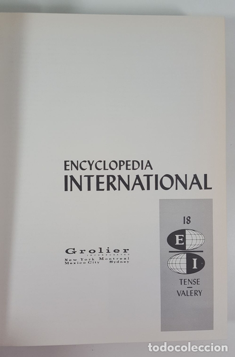 Enciclopedias de segunda mano: ENCYCLOPEDIA INTERNATIONAL. 20 TOMOS. EDIT GROLIER. U.S.A. 1963. - Foto 35 - 145484426